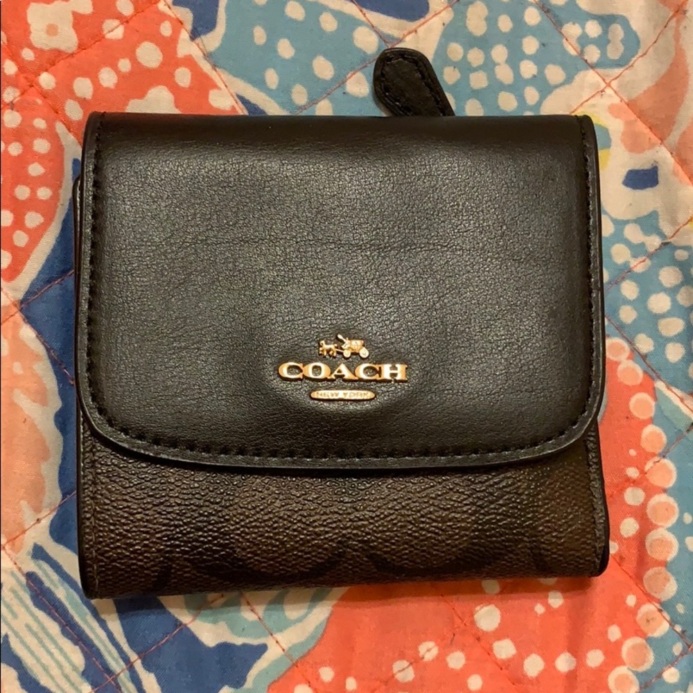 Coach mini wallet